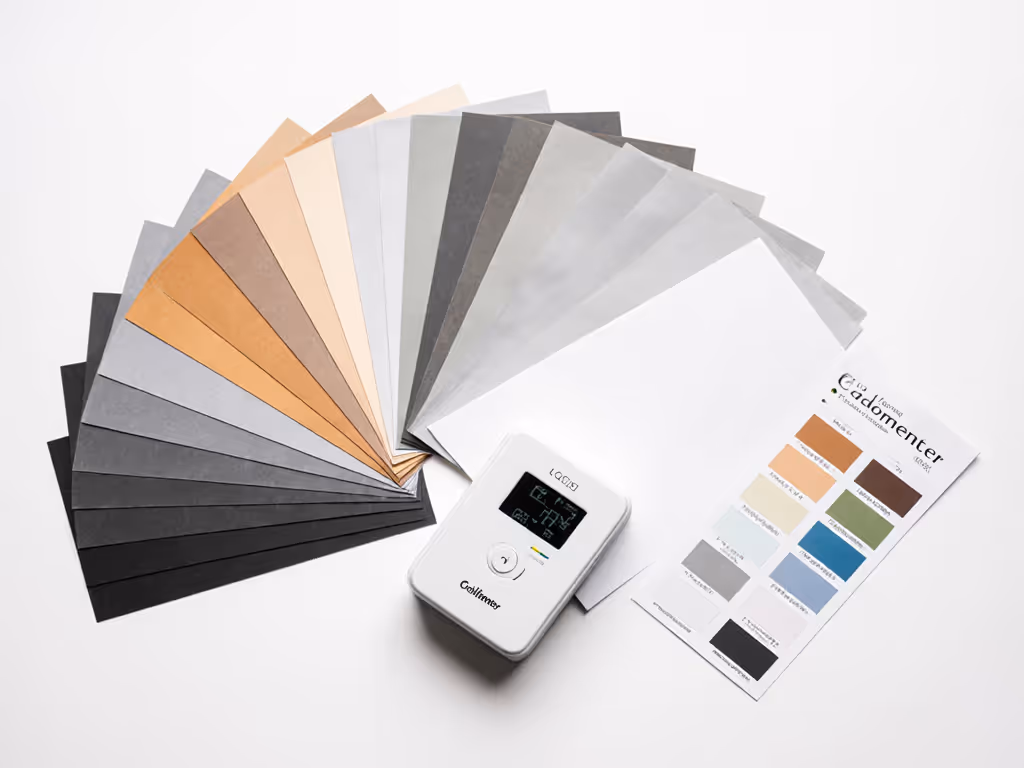 color_accuracy_testing_setup_with_cardstock_samples