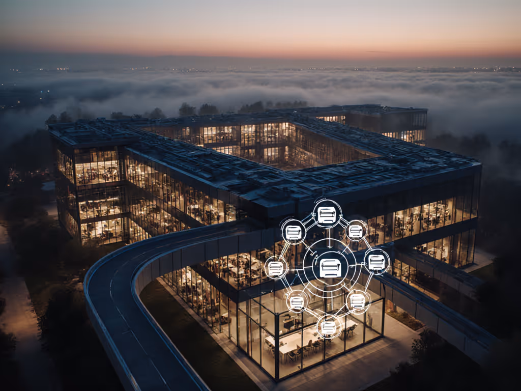 Centralized Fleet Management for Satellite Offices